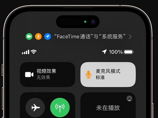 二道苹果授权维修网点分享iPhone在通话时让你的声音更清晰 