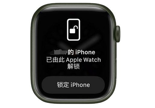 二道苹果手机维修分享用 AppleWatch 解锁配备面容 ID 的 iPhone方法 